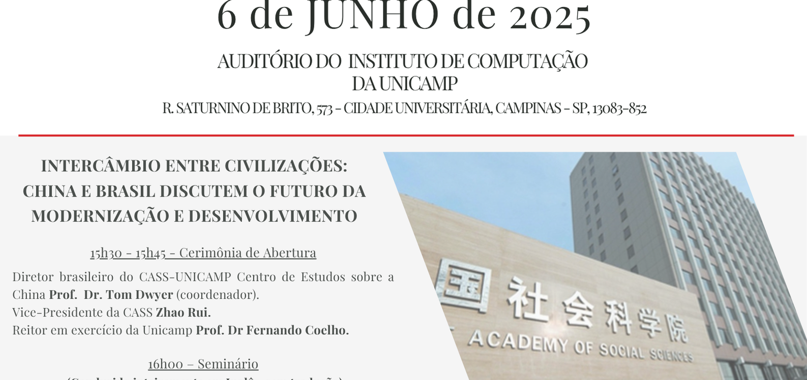 Seminário CASS