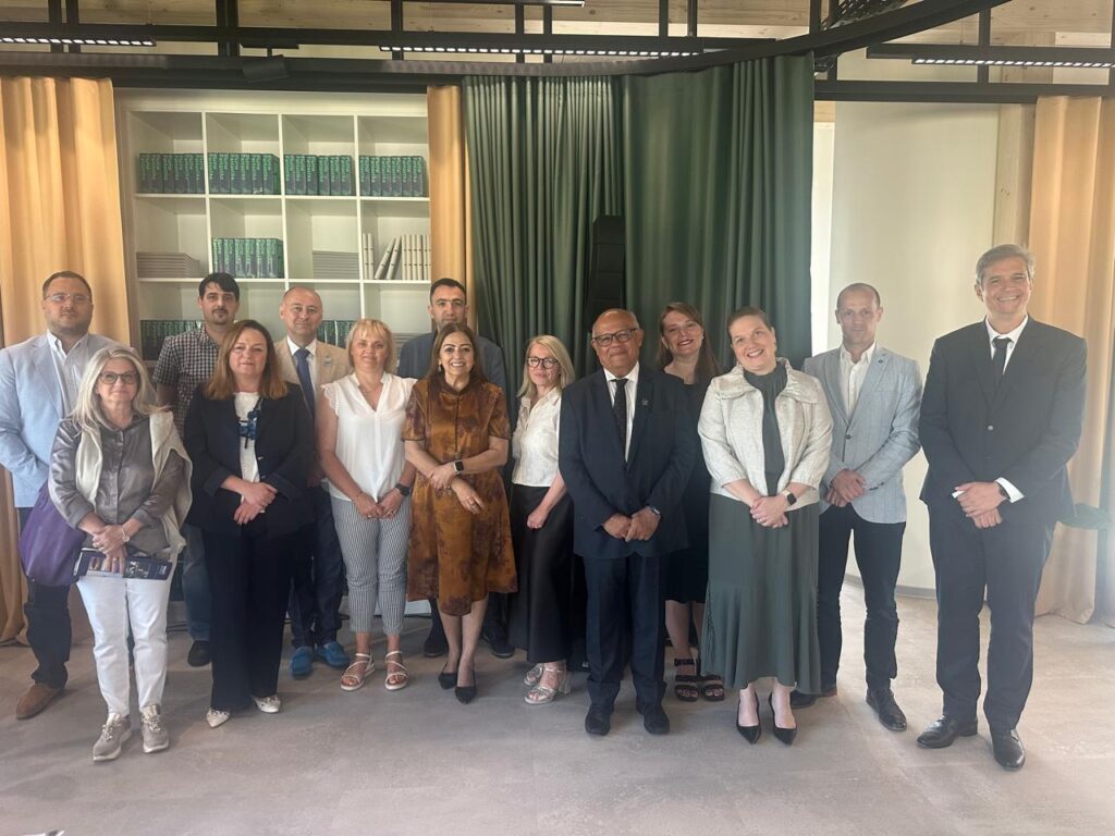 Encontro com coordenadores de diferentes faculdades da universidade de Rijeka