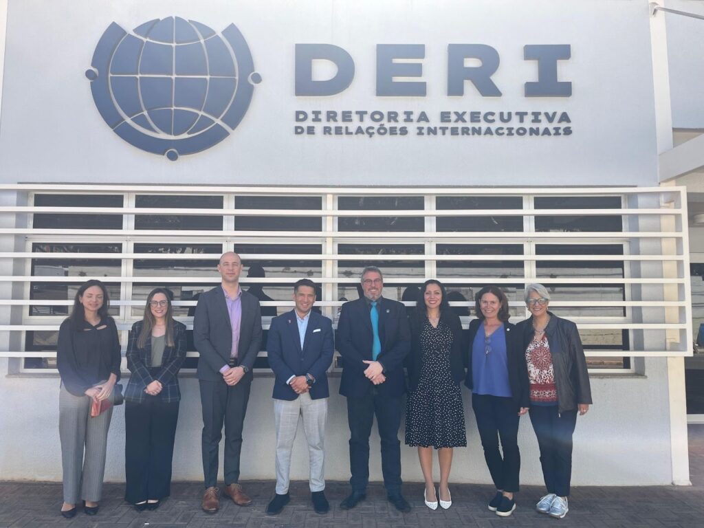 Delegação da Indiana University